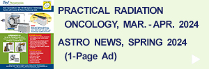 ASTRO News / Practical Radiation Oncology (1-page ad)