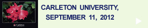 Carleton University, Sept. 11, 2012